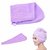 Women's Quick Dry Super Absorbent Microfiber Turban Bath Towel (Assorted Color)