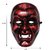 Multicolor Plastic Fancy Scary Ghost Face Mask/Costume Mask For Kids, Men  Women (Standard Size)