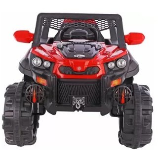                       BABY Ride ON JEEP SUV ATV Rechargeable Battery Operated Ride-On with Remote for Kids (2 to 7 Yrs), Red Jeep Battery Oper                                              