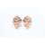Crystal Blooms Women Gold Plated Plating Studs