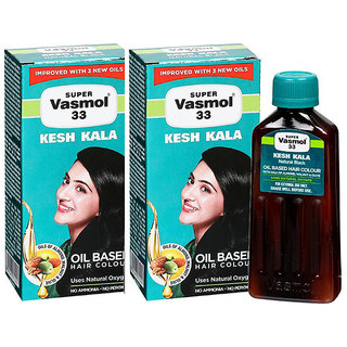 Buy Super Vasmol Kesh Kala Hair Colour 50ml Pack Of 2 Online @ ₹309 from  ShopClues