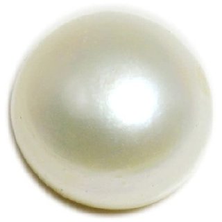                       Jaipur Gemstone-6.5 ratti Gems carat Ratti Pearl Gemstone 100% Certified Original Moti Stone                                              