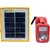 Solar Kisan LED Torch  Reading Light (2 Modes) - Weatherproof, Handy  Hybrid with Inbuilt Battery  3W Solar Panel