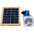 SUI Rechargeable Solar LED Torch with Robust Holder, 24Wh Inbuilt Battery, 3W Solar Panel and Hybrid Charging