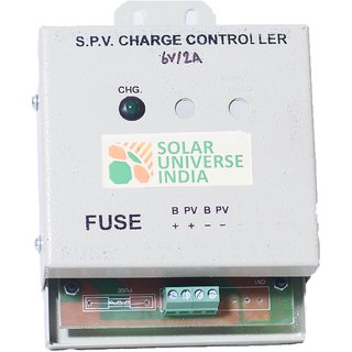                       Solar Universe India 6V Solar Charge Controller for 6V battery charging  6V solar systems                                              