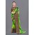 Meia Georgette Satin Patta Saree With Blouse Piece