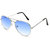 Kanny Devis Aviator Unisex Sunglasses Combo of 2(107-131)