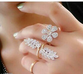 Trendy Women Gold Plated Ring