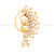 Vighnaharta  Mayur design with AD Stone Alloy Maharashtrian Nath Nathiya./ Nose Pin for women