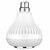 KSS Bluetooth Speaker Music Light White RGB Light Ball Bulb Colorful Lamp, Remote Control for Home, Bedroom, etc.