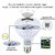 KSS Bluetooth Speaker Music Light White RGB Light Ball Bulb Colorful Lamp, Remote Control for Home, Bedroom, etc.
