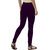 Women's Grey Cotton Blend Leggings By Ww Won Now