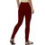 Women's Grey Cotton Blend Leggings By Ww Won Now