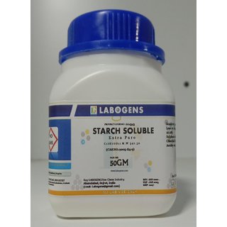                       LABOGENS STARCH SOLUBLE EXTRA PURE 50GM                                              