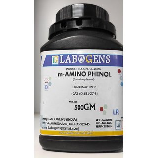                       LABOGENS M-AMINO PHENOL 500GM  (3-amino phenol)                                              