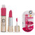 Colors Queen 2in1 Long Lasting Matte Lipstick (Coral) with Queen Lips Lipbalm
