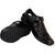 Bata Men's Black Formal Hook & Loop Shoe Style Sandals