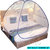 Silver Shine Blue Mosquito Net Foldable Double Bed Net King Size Pack Of 3