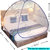 Silver Shine Blue Mosquito Net Foldable Double Bed Net King Size Pack Of 3