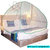Silver Shine Green Mosquito Net Foldable Double Bed Net King Size Pack Of 3