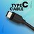 ZEBRONICS Zeb-TU300C C Type Cable, Charge and Sync, 1 Meter Length (Black)