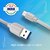 ZEBRONICS Zeb-TU300C USB to Type C Cable Charge and Sync 1 Meter Length (White)