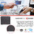 ALLEEN LEER Premium Textured RFID Protected Men Genuine Leather Wallet