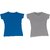 Girl's Regular Fit Fancy Sequence and Patch Work T-Shirt-(3-6)years combo (pack of 2)