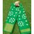 SVB Saree Green Colour Linen Bandhani Printed Saree