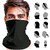 Love4Ride Cotton Washable Black Full Face Mask for Bike Riders with UPF ( Freesize)