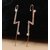 Neelam Eye-Catching Rose Gold plated AD/CZ Earring Cuff For Girls And Women