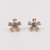 Neelam Feminine Gold plated CZ/ADStud Earring For Girls And Women