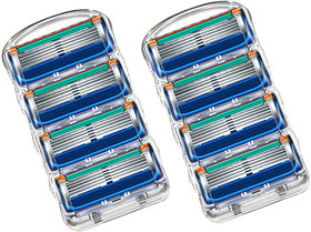 Fusion Compatible Cartridges for Men(Blue)- 8 Cartridges
