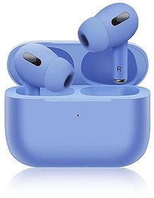 APLLE AIRPOPS Dual Earbuds Bluetooth Wireless Earbuds TWS by iSpares - Blue