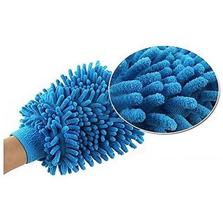 Microfiber Cleaning for Multi Purpose Dust Cleaning, Car Washing with Super Absorbent and Scratch Free(Multicolor,1 Pc)