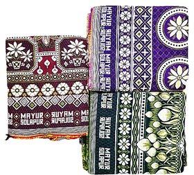 AMI CREATIVE 250 TC Cotton Single Floral Bedsheet  A C  blanket  (Pack of 3, Multicolor)