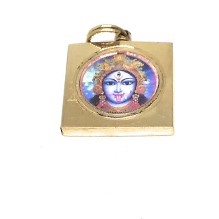 Ashtadhatu Kali Mata Vashikaran Yantra Locket With Mantra In Square Gold Plated For Impress Attract Any Person Ashtadhatu Kali Mata Vashikaran Yantra Locket With Mantra In Square Gold Plated For Impress Attract Any Person