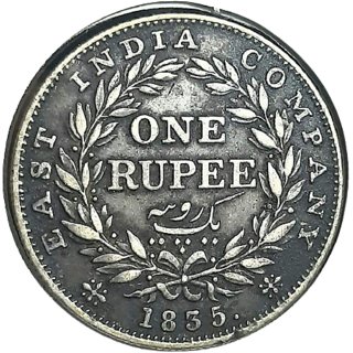                       1 rupees 1835 william iv                                              
