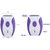 Waterproof Lady Epilator Trimmer Hair Remover Razor for Face Leg Arm Bikini
