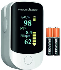 Dr.Ethix Pulse Oximeter Fingertips Pulse Oximeter (White)