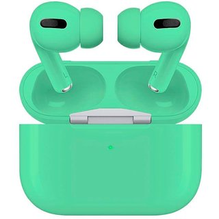                       APLLE AIRPOPS Dual Earbuds Bluetooth Wireless Earbuds TWS by Solymoo - Green                                              