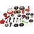 BISIBI Miniature Kitchen Set, Kitchen Toy, Mini Kitchen Set, Role Play Toy, Stainless Steel - Pack of 25