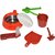 BISIBI Miniature Kitchen Set, Kitchen Toy, Mini Kitchen Set, Role Play Toy, Stainless Steel - Pack of 25