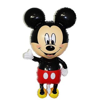                       Hippity Hop Mickey Mouse Full Large Foil Balloon 26 inch for Mickey mouse theme decoration, Pack of 1 (Multicolor)                                              