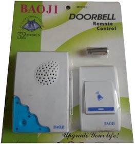WIRELESS REMOTE CONTROL DOOR BELL   CORDLESS DOOR BELL / OFFICE BELL CALLING BELL BUZZER REMOTE BELL BATTERY WITH 32 MUSICAL