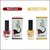 LITTLE Nail Polish - Luxurious Collection of Red Glossy and Yellow Glitter Nail Polish pack of 2 ,16 ml ,8 ml each