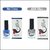 LITTLE Nail Polish - Luxurious Collection of Blue Glossy and Black Glitter  Nail Polish pack of 2 ,16 ml ,8 ml each