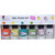 LITTLE Nail Polish - Luxurious Collection of Orange, Yellow, Blue, Green , Pink, White 30ml Pack of 6 , 5ml each