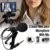 SOLOME Collar Mic 3.5 mm For You tube, Collar Mike For Voice Recording, Lapel Mic Mobile, Pc, Laptop, Android Smartphone