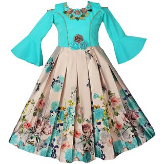 Buy Girl s A Line Maxi Dress 2 4 Years Online 950 from ShopClues